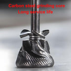 Manual Burr Coffee Grinder,Home Vintage Style Wooden Hand Crank Coffee Maker Grinder