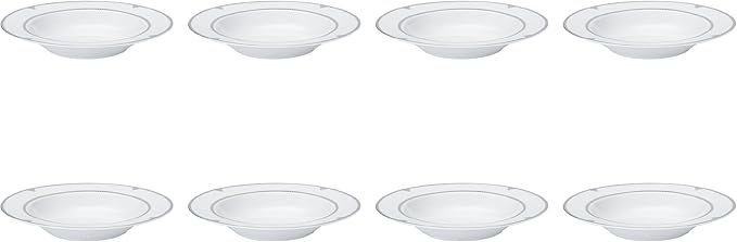 Mikasa Regent Bead 40-Piece Porcelain Dinnerware Set, Service for 8