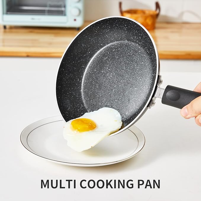 Nonstick Frying Pan Set-3-Pieces Skillet Set Induction Compatible,8 Inch,9.5 Inch and 11 Inch