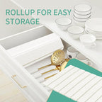 Stone Drying Mat for Kitchen Counter, Collapsible Dish Drying Mat, Fast Drying Diatomaceous Earth Dish Drying Mats, Water Absorbent Diatomite Kitchen Mat (white, small)