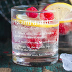 kunlisa Granddaddy Grandpa Whiskey Glasses, Best Granddaddy Gifts for Father's Day Birthday from Grandkids, 10 oz Drinking Rocks Glasses for Men Whisky Cocktail Scotch Bourbon Liquor