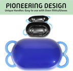 LoafNest: The Original Breadbaking Dutch Oven. 2 Qt Covered Cast Iron Yeast and Sourdough Baker. Non-Toxic Oven-Safe to 500 F [Casserole only]