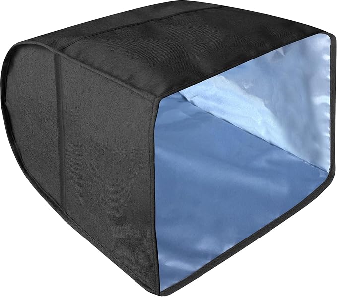 Stand Mixer Cover for KitchenAid Mixer, Multi Pockets, Water-resistant, Easy Cleaning (Black, Fit for Bowl Lift 5-8 Quart)