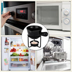 Yungyan 35 Pcs Ceramic Butter Warmers 5 Butter Warmers for Seafood with 25 Tealight Candles 5 Stand 2 oz Mini Simmer Pot Set for Sauce Chocolate Cheese Fondue Lobster Dishwasher Microwave Oven Safe