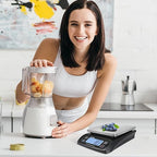 Digital Kitchen Scale 30kg/66lb Large Food Scale for Baking Cooking Stainless Bread Scale with LCD Display Counting Scales for Commercial (Color : Stainless Black)