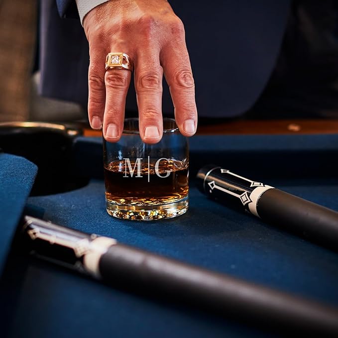 HomeWetBar Ultra Rare Edition Engraved Buckman Whiskey Glass