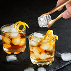 JCREN 12 Pcs Small Serving Tongs, 4" Rose Gold Appetizer Tongs for Parties & Catering, Food-Grade 304 Stainless Steel