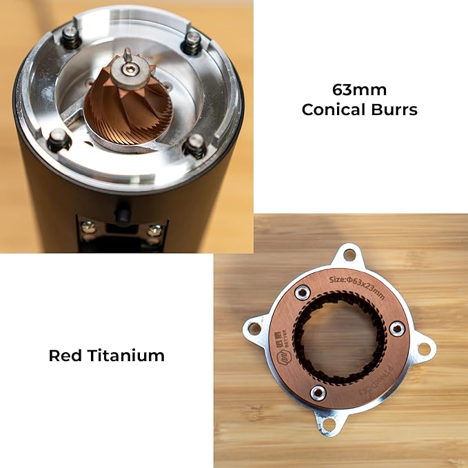 DC63 Single Dose Coffee Grinder (Black)