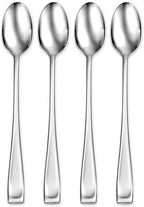 Oneida Moda Fine Flatware Iced Teaspoons, 0.70 LB, Metallic