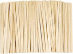 5.5inch Wooden Coffee Stirrers, 500 Count Disposable Stir Sticks for Coffee & Cocktails, Wooden Beverage Mixer with Smooth Ends, Swizzle Drink Sticks