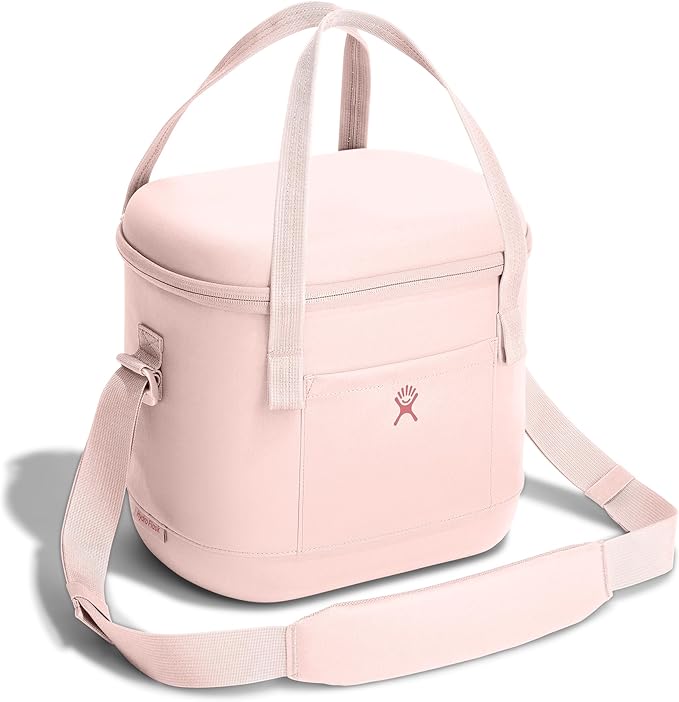 Hydro Flask Cooler Bag for Beach, Beverages and Travel - Insulated Soft Lunch Bag - 12 L Capacity in Trillium Pink