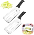 Cabbage Chopper Shredder Quick & Safe Coleslaw Grater for Salad, Sauerkraut Effortless Meal Prep （2 Pack）