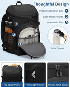 Cooler Backpack Insulated Waterproof,30 Cans Backpack Coolers Leakproof Lunch Backpack for Men Women Portable Soft Cooler Bag for Beach Camping Travel Picnic
