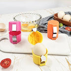 3PCS Egg Shell Opener Egg Separator Stainless Steel Egg Peeler for Eggs, Easy Raw Egg Cracker & Boiled Egg Slicer, Kitchen Gadgets for Baking Breakfast