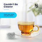 K&J Replacement Charcoal Water Filters Compatible With KEURIG - Universal Fit (NOT CUISINART) for Keurig 2.0 (and older) Coffee Machines (6-Pack)