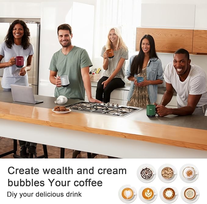 Temperature Control Smart Mug, Self Heating Coffee Mug LED Display, 180 Min Battery Life - Hot up to 149℉ Fast Wireless Charger Base Improved Design (12oz, Black)