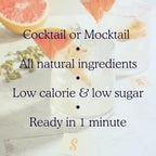 SAYSO Skinny Spicy Margarita, Honey Rosemary Moscow Mule & Skinny Cardamom Paloma Cocktail Tea Bags - Instant Cocktail or Mocktail Mixers - No Hot Water - Home Bar - Organic Ingredients, 3-Pack