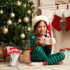 30 Pcs Christmas Drink Stirrers Xmas Stir Stick Holiday Coffee Swizzle Stick Reusable Plastic Hot Cocoa Bar Chocolate Decoration Cocktail Mixer(Christmas Socks,Retro Color)