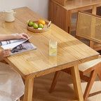 40"X80"Crystal PVC Table Cover Protector, Waterproof PVC Tablecloth, 1.5MM Thickened Rectangle Mat for Dinning, Desk, Coffee Table, Workbench, Dresser, TV-Stand, Counter