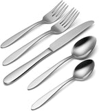 Oneida Mooncrest 20-Piece Flatware Set, Service for 4, Silver