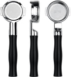 Normcore 58 mm Fit Breville Flat Naked Bottomless Portafilter with 18g Basket, Bottomless Portafilter with Black Anodized Aluminum Fits 58mm Breville Machines