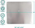 Baker's Secret 2pcs Pure Aluminum Insulated Cookie Sheet Commercial Grade, Baking Tray for Oven 100% Recycled Cookie Sheet Extra Thick - The Natural Collection