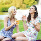 Vintage Glassware Drinking Glasses Set of 6,12 oz Hobnail Glass Cups,Embossed Clear Water Tumbler,for Beer,Cocktail,Whiskey,Juice and Various Mixed Drinks- 1 Cleaning Brush