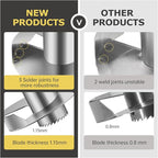 Pineapple Corer and Slicer Tool, Stainless Steel Pineapple Cutter and Corer Set, [Upgraded, Reinforced, Thicker Blade],Fruit Slicer Kitchen Gadget for Diced Pineapple Rings