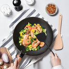 Silicone Kitchen Utensils Set, 446°F Heat Resistant Cooking Utensils Set with Slotted Turner, Tongs, Whisk, Spoons, Spatulas, Brush, Kitchen Gadgets Sets for Nonstick Cookware, Black