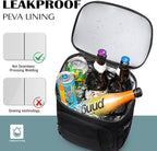 Tuwubi Cooler Backpack 35/42 Cans, Backpack Coolers Insulated Leak Proof for Men Women, Waterproof Soft Sided Lunch Camping Beach Travel Ice Chest Backpack Cooler Bag