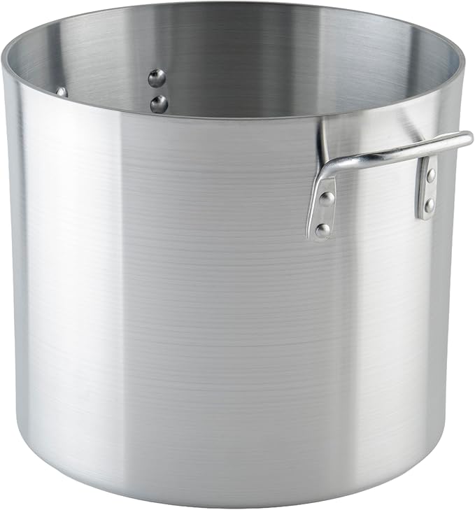 Winco 6.0mm Aluminum Stock Pot, 24-Quart