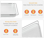 Air Fryer Oven Basket Replacement Baking Trays for Ninja Foodi SP201 SP301 SP351 Series Dual Heat Air Fryer Oven, Mesh Basket，Air Fryer Accessories for Ninja Foodi Air Fry Oven