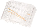 Coffee Stirrers 500pcs Individually Wrapped Coffee Stirrers Wood - 7 Inch Disposable Wooden Stir Sticks for Coffee, Cocktail and Hot Drinks
