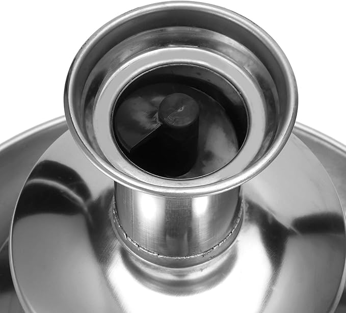4 Layer Chocolate Fountain, 4 Layer Durable Rotating Practical Stainless Steel Electric Chocolate Fountain Machine, Elegant for Resturant Home Party(#1)