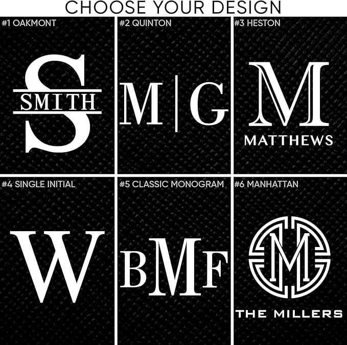 HomeWetBar Engraved Whiskey Glasses, Set of 4 Custom Whiskey Glasses for Men & Women