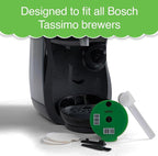 My-Cap Reusable Coffee Capsule Disc with Silicone Lid - Coffee Disc & Filter Set for Bosch Tassimo Brewer - Make Your Own Coffee Pod Discs - Reuse & Refill