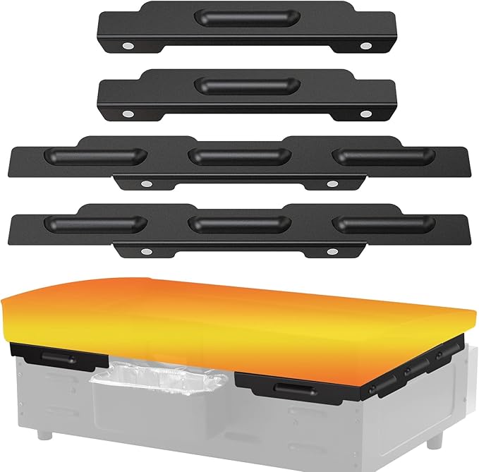 Wind Guards for Blackstone 22 Inch Griddle,Magnetic Stainless Steel Wind Screen Blackstone Griddle Accessories for Grill,Protect Flame,Save Propane,Hold Heat