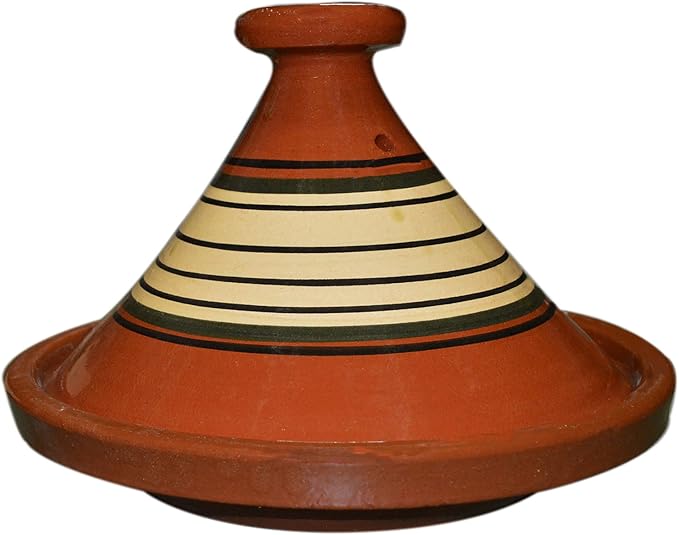 Moroccan Cooking Tagine Glazed X-Large 12.5 in Diameter Authentic Food