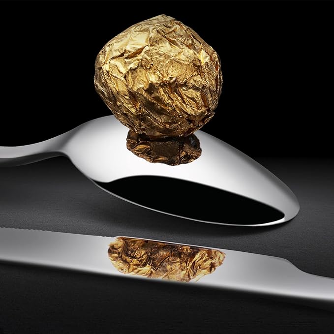 KINGSTONE Silverware Sets, 60 Piece Flatware Set for 12, 18/10 Stainless Steel Cutlery Set Mirror Polished Modern Design Dishwasher Safe