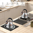 Tea Kettle -2.2 Quart Tea Kettles Stovetop Whistling Teapot Stainless Steel Tea Pots for Stove Top Whistle Tea Pot