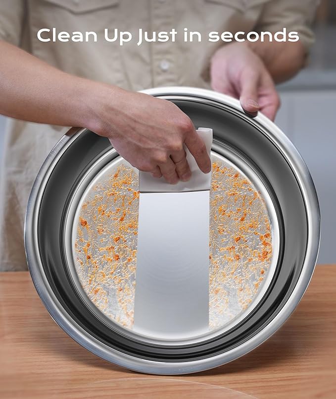 Chafing Dishes for Buffet 2 Pack, 6QT [Worry-Free Assemble] Round Chafing Dish Buffet Set [Elegant Gold and Silver Colors] Stainless Steel Chafers and Buffet Warmers Sets for Parties with Complete Set