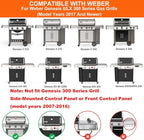 6788 Full-Size Griddle for Weber Genesis II 300 Series Grills E-310 E-315 E-325s E-330 E-335 S-310 S-335 LX S/E-340, Flat Top Griddle for Weber Genesis 2022 Series