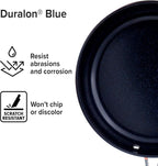 Nuwave 12pc Healthy Pots and Pan Set Non-Stick, Forged Lightweight Cookware Set, G10 Duralon Ceramic Coating, Vented Tempered Glass Lids, Induction-Ready & Works on All Cooktops, PFAS Free