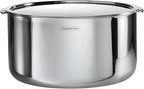 Tramontina Utsava 9.5-Quart Tri-Ply Clad Stainless Steel Tope with Lid, Extra Large Patila Pot for Indian Cooking