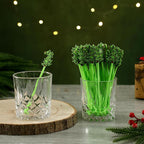 30 Pcs Christmas Drink Stirrers Xmas Stir Stick Holiday Coffee Swizzle Stick Reusable Plastic Hot Cocoa Bar Chocolate Decoration Cocktail Mixer(Whimsical Tree,Fresh Color)