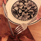 Silverware Set Flatware Set 18/10 Stainless Steel Cutlery Set Matte Finished Vintage 20 Pieces Service for 4