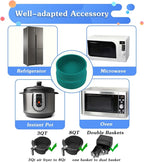 Silicone Air Fryer Egg Pan, Individual Egg Bite Maker Reusable Egg Molds, Microwave Egg Cooker, BPA Free Air Fryer Accessories, Dishwasher Safe, Multi Color, 3Pcs