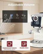 Tuni [𝑼𝒑𝒈𝒓𝒂𝒅𝒆] E2 58mm Dual Boiler Espresso Machine, 20 Bar UKLA Pump Espresso Maker with PID NTC System, Commercial Grade Stainless Steel Semi-automatic Coffee Machine, for Coffee Lovers