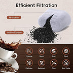 ICEPURE Coffee Machine Water Filter Compatible with Breville BWF100, Replacement for Breville Espresso Machine Filter, BWF100NA BES980XL BES920XL BES900XL BES860XL BES870XL, 12PACK