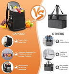 Cooler Backpack Insulated Leakproof Waterproof Backpack Cooler Bag 30/45 Cans, Large Capacity Lightweight Travel Camping Beach Backpack Cooler Ice Chest for Men and Women